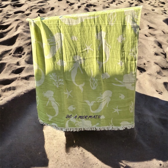 Flipside Other - Little Mermaid “Flipside” Turkish Towel! Best Beach Towel Ever!!!!